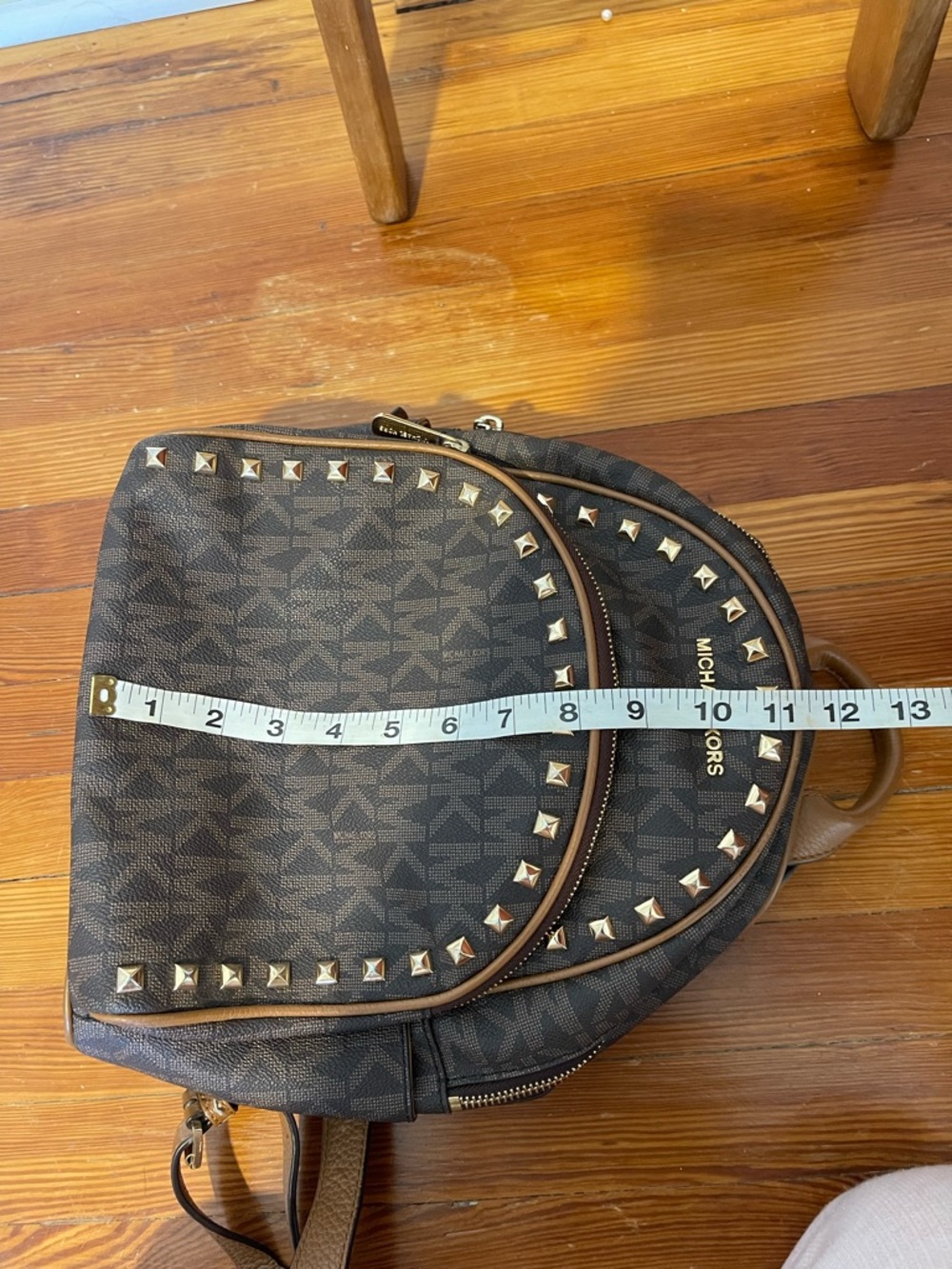 MICHAEL Michael Kors Abbey Studded Backpack NWT - Picture 5 of 6